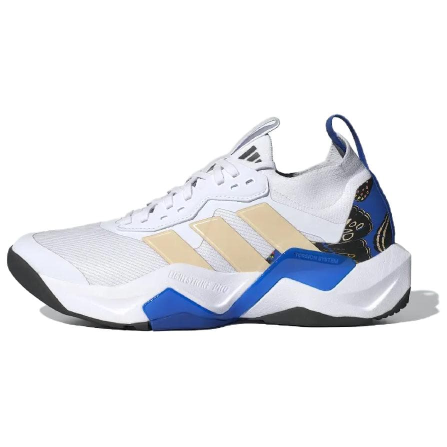 Кроссовки для спортзала Adidas Rapidmove Adv 2 Устойчивые к истиранию низкие тренировочные кроссовки для женщин белые - изображение 1