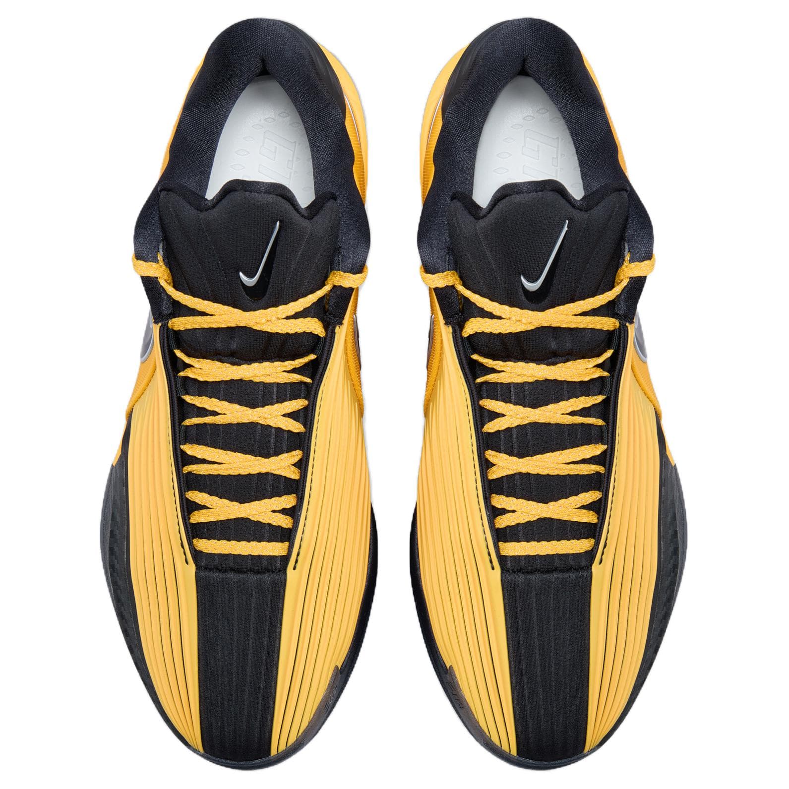 Кроссовки для баскетбола Nike GT Cut 3 Turbo Устойчивые к истиранию низкие баскетбольные кроссовки унисекс желтые - изображение 4