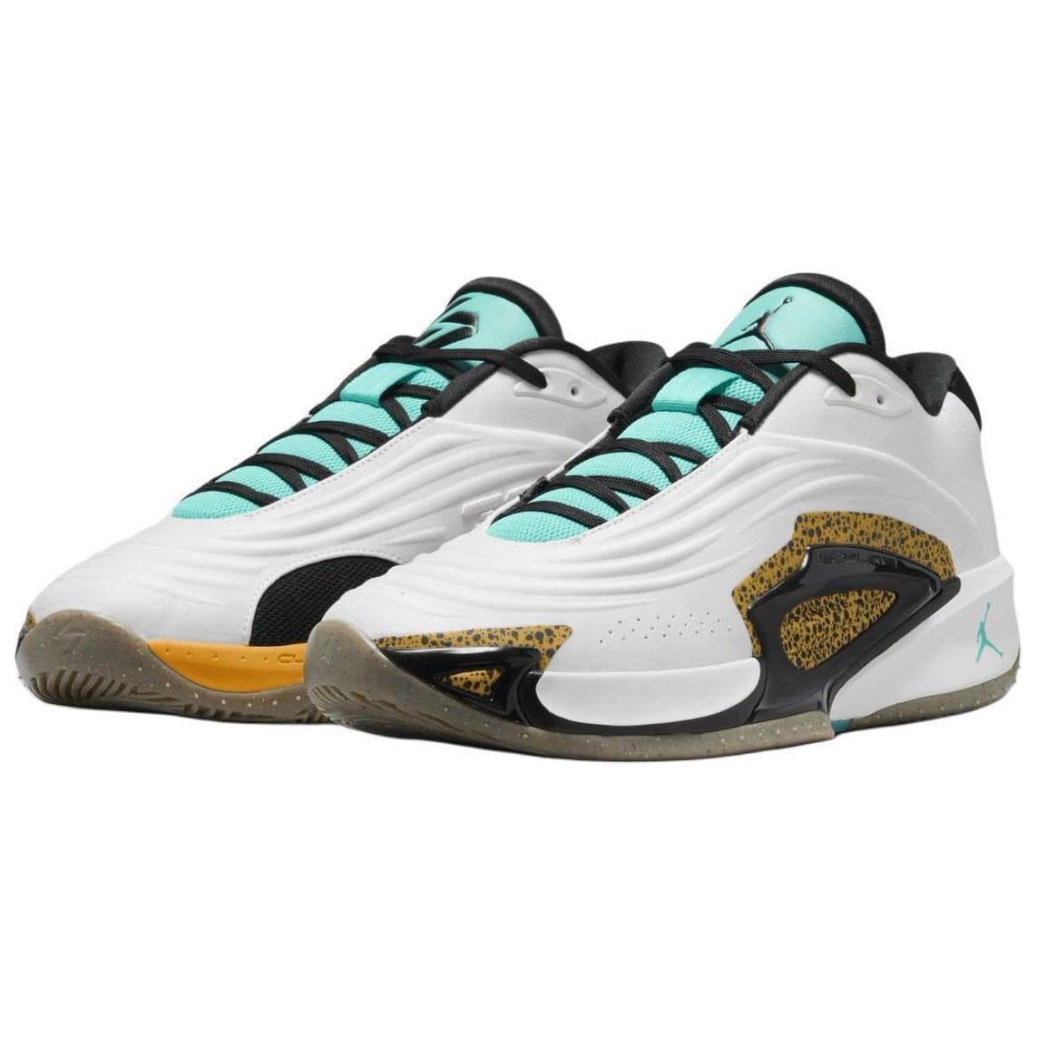 Кроссовки для баскетбола Jordan Luka 3 PF Удобный Противоскользящая износостойкая Лоу-топы Баскетбольные кроссовки Унисекс Белый (обычный) - изображение 3