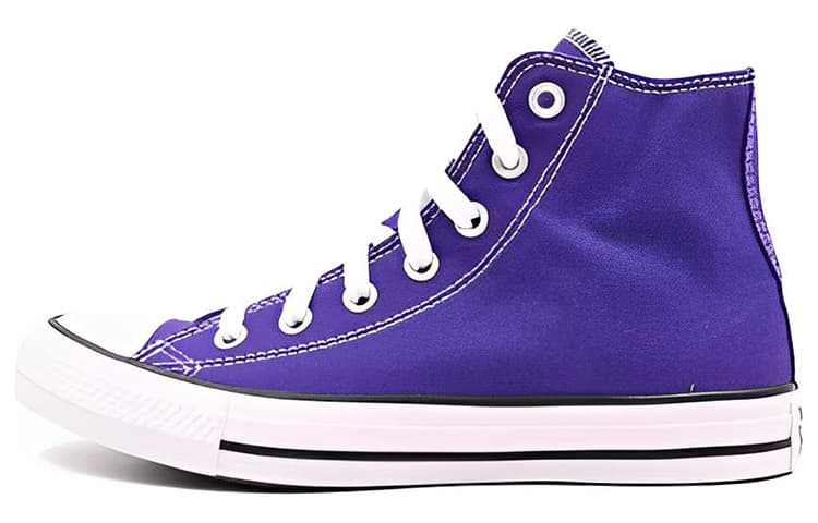 Кеды Converse All Star универсальные износостойкие легкие Хай-топы Кеды Унисекс Фиолетовый - изображение 1