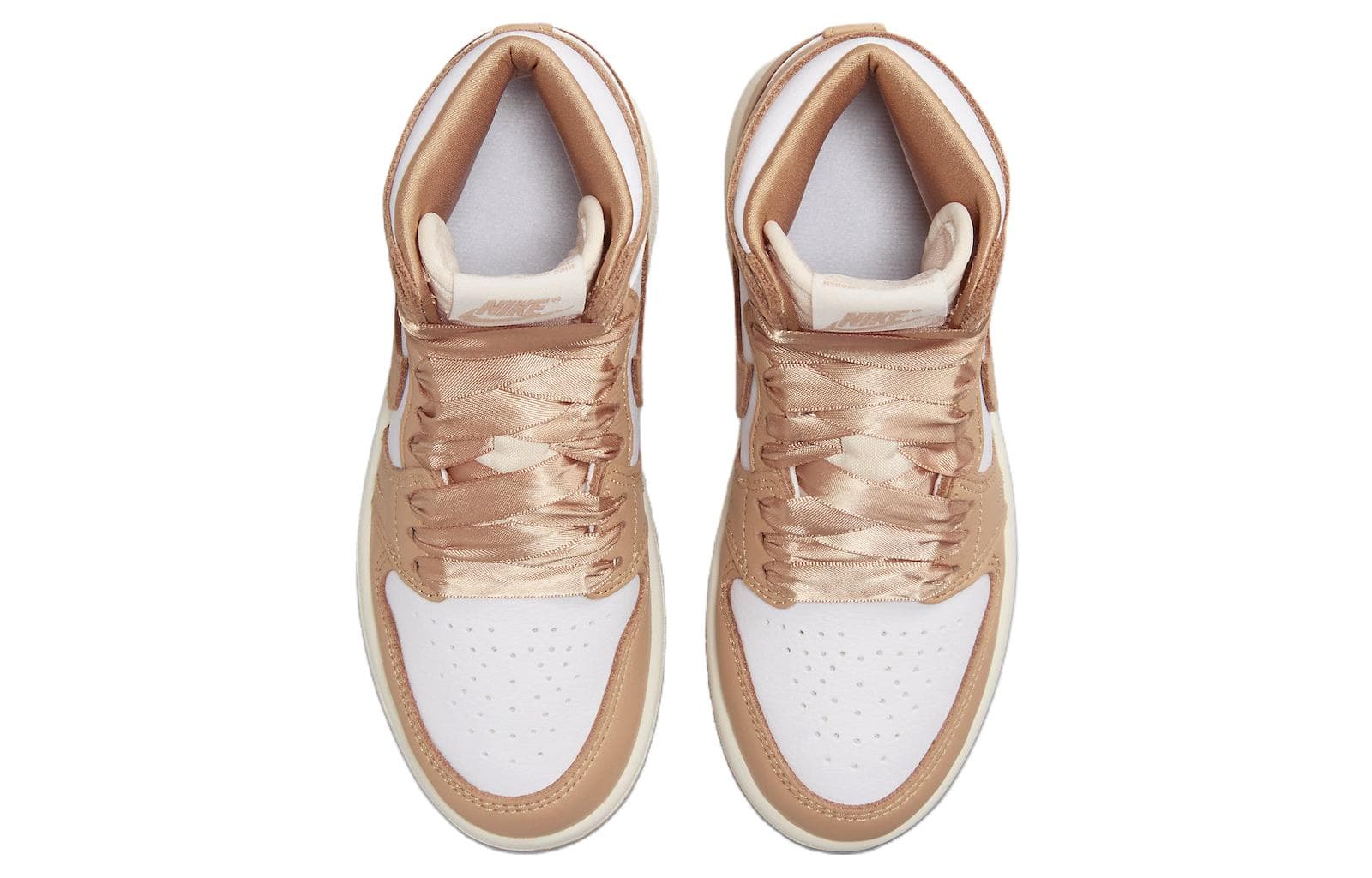 Ретро баскетбольные кроссовки Jordan Air Jordan 1 High OG Brown - изображение 4
