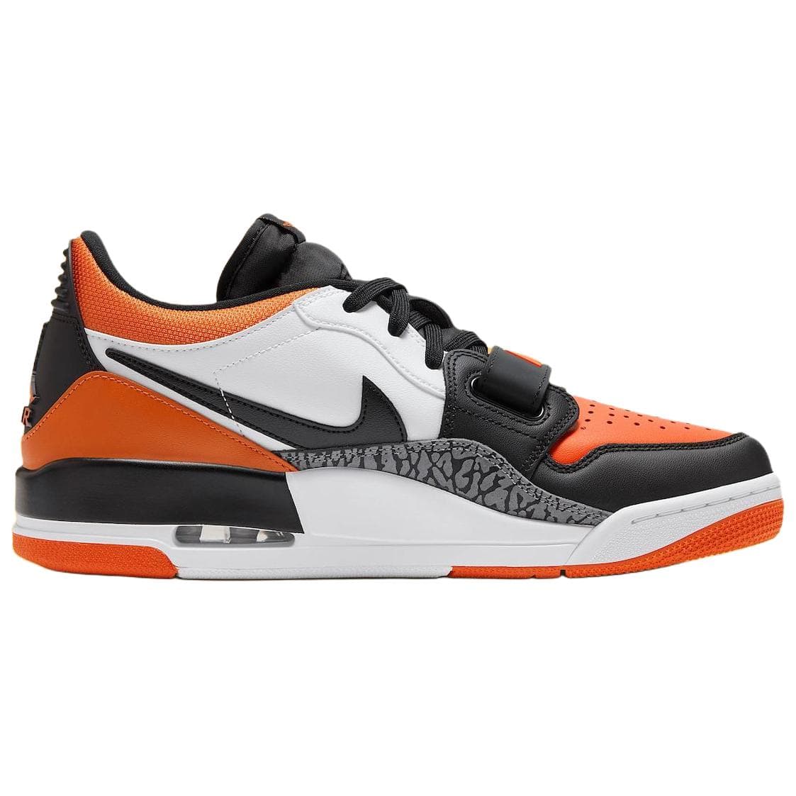Ретро баскетбольные кроссовки Jordan Legacy 312 White Black - изображение 2