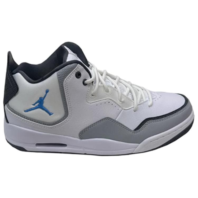 Ретро баскетбольные кроссовки Jordan Courtside 23 MID Топ Баскетбольные кроссовки Мужские Белые Серые - изображение 2