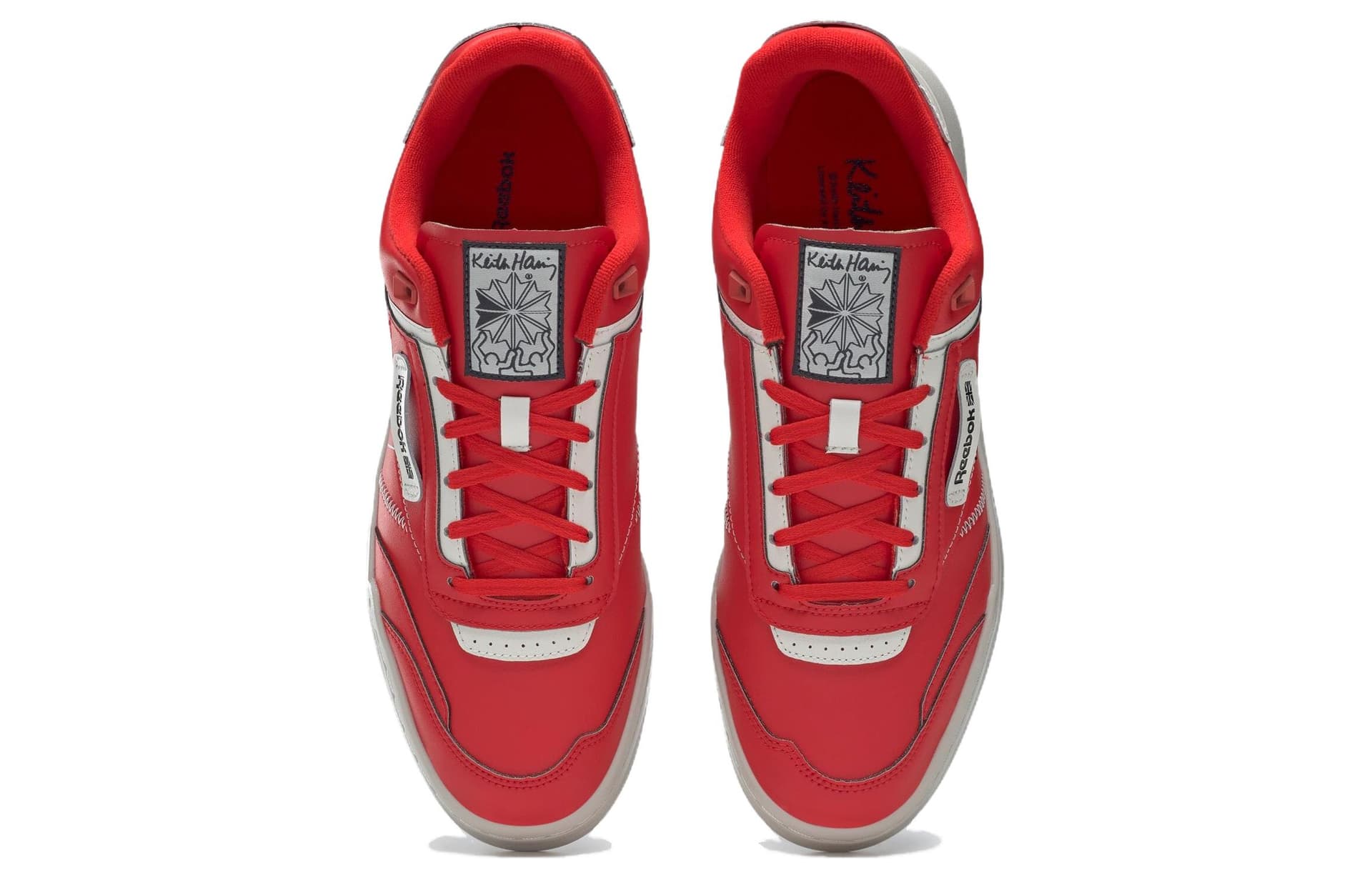 Кроссовки Keith Haring x Reebok Club C Legacy Red - изображение 5