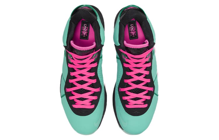 Ретро баскетбольные кроссовки Nike LeBron 8 QS "South Beach" 2021 - изображение 4