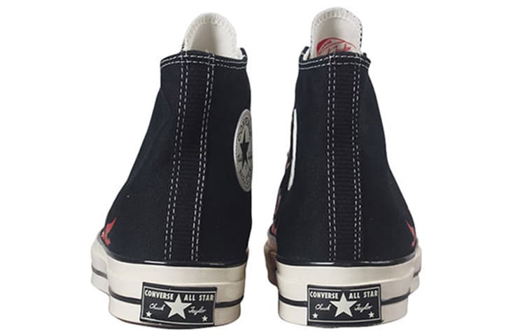 Кеды Converse 1970s CTAS 70 Hi Black Red - изображение 4