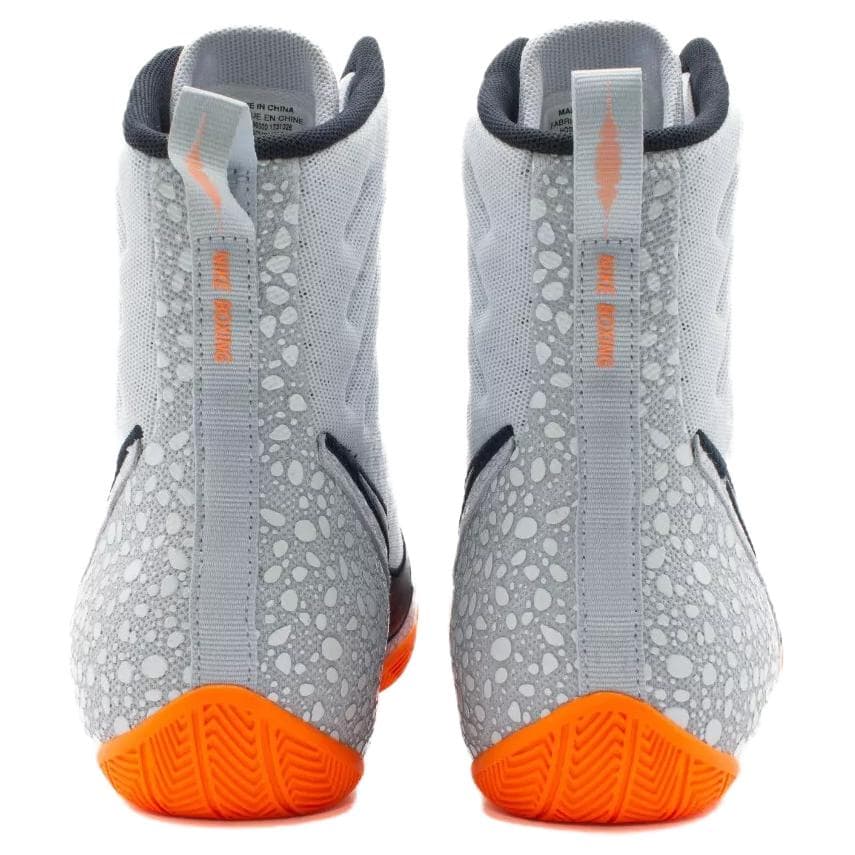 Кроссовки для спортзала Nike MACHOMAI 3 Ring High Top Тренировочные кроссовки Унисекс Серый - изображение 4