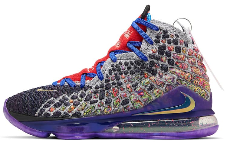 Кроссовки для баскетбола Nike LeBron 17 "What The" EP - изображение 2