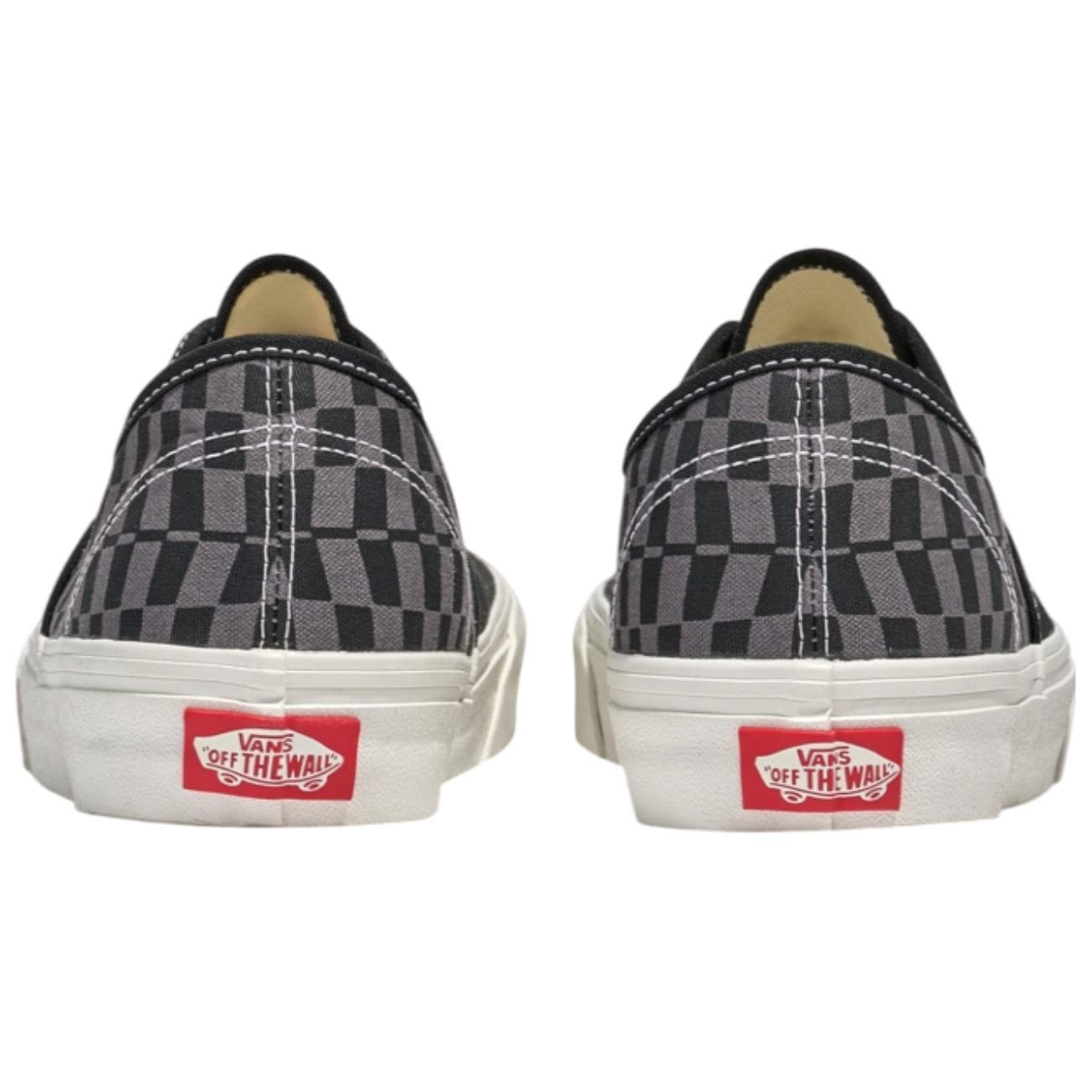 Кеды Vans Authentic Low Top Мужские Кроссовки Черные Серые - изображение 4