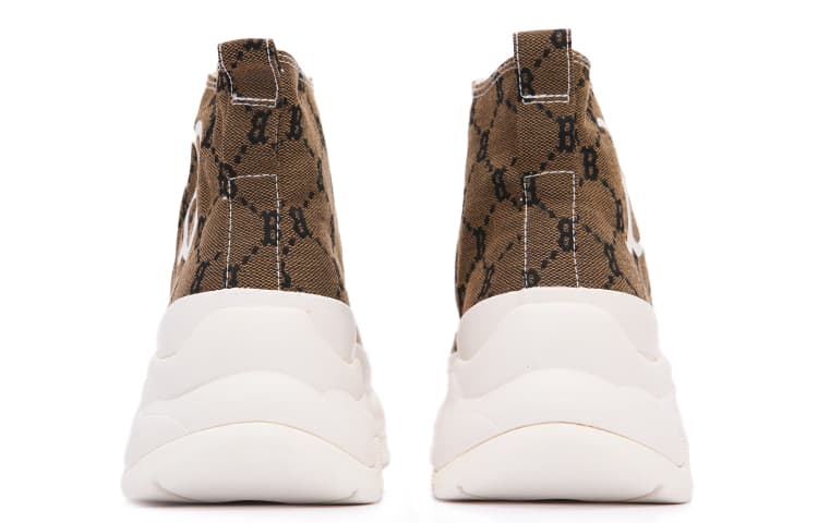 Кеды MLB Chunky High Mono Khaki - изображение 4