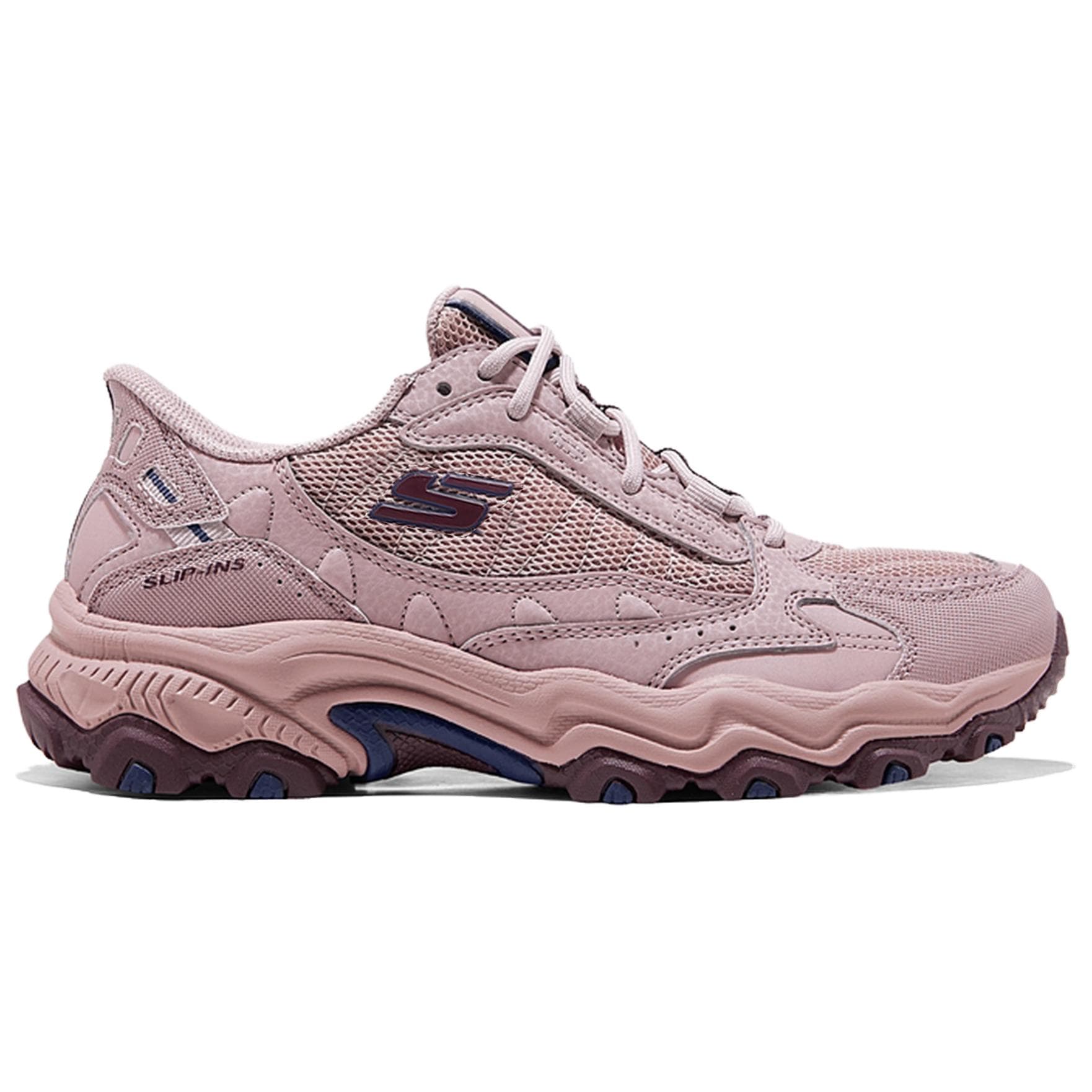 Кроссовки Skechers Stamina at Дышащий And Антискользящий Лоу-топы Походная обувь Женские Розовый - изображение 2