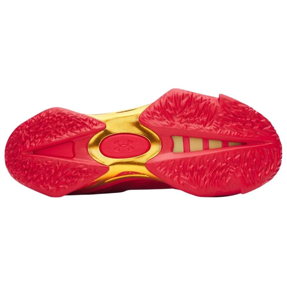 Кроссовки для баскетбола Under Armour CURRY SERIES 7 Low Топ Баскетбольные кроссовки Мужские Красные - изображение 5