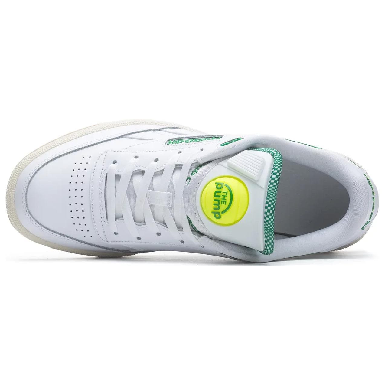 Кроссовки Reebok Club C Revenge Pump White Green - изображение 3