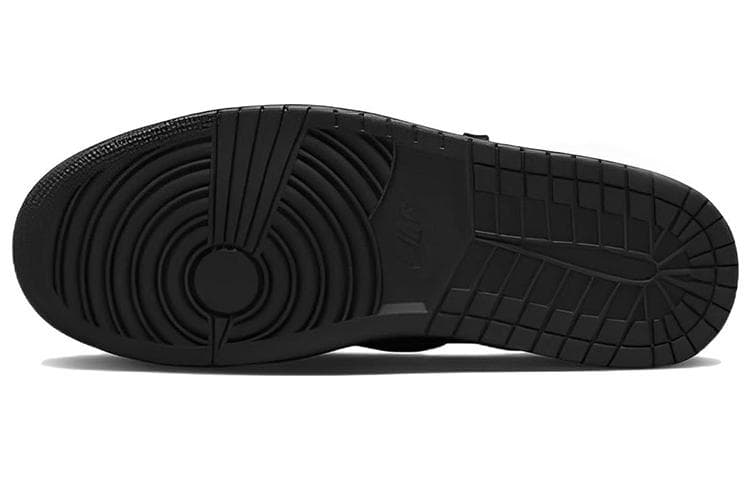 Ретро баскетбольные кроссовки Travis Scott x Air Jordan 1 Low OG "Black/Phantom" - изображение 6