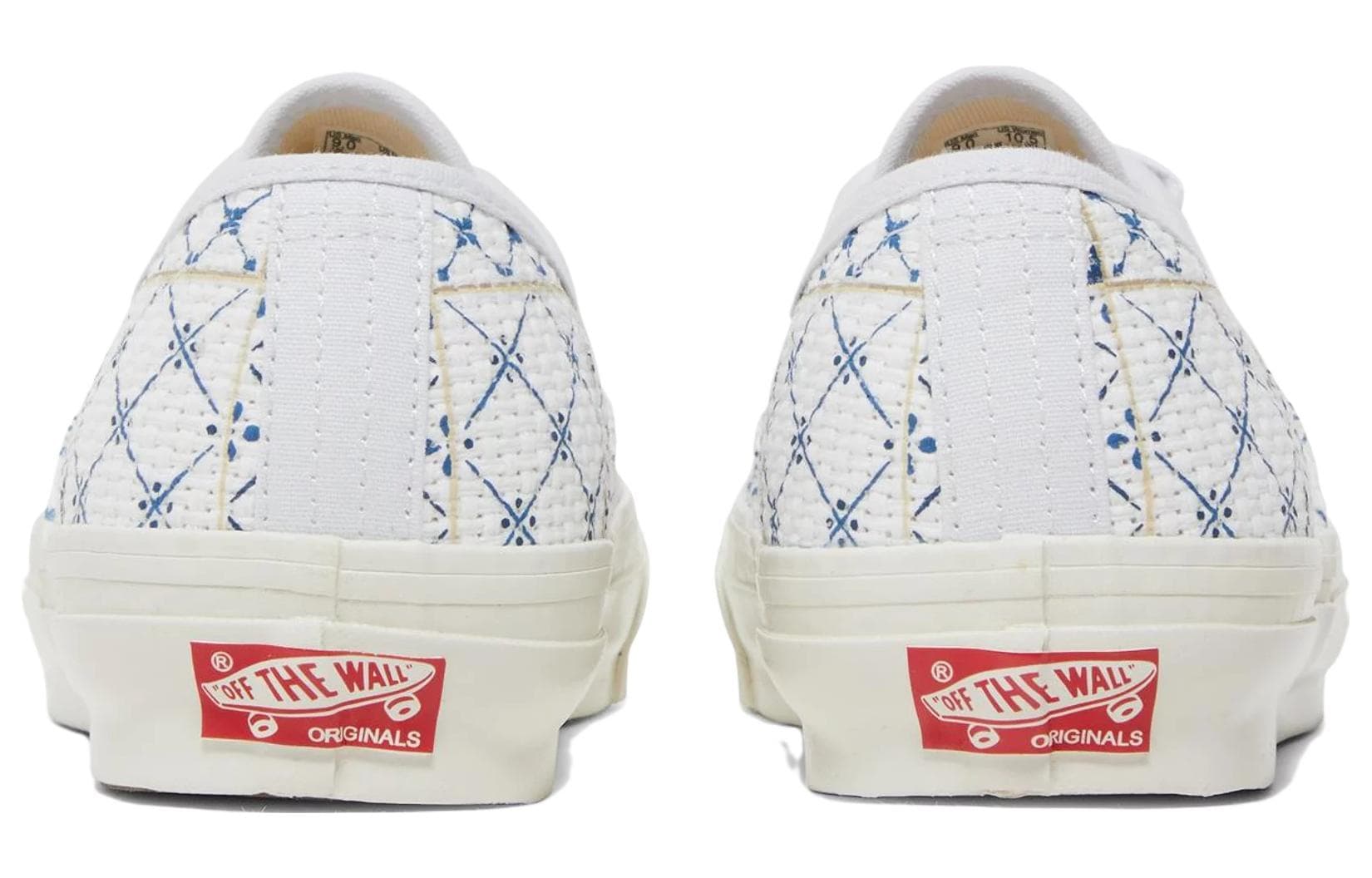 Кроссовки KITH x Vans Vault Low White Blue - изображение 4