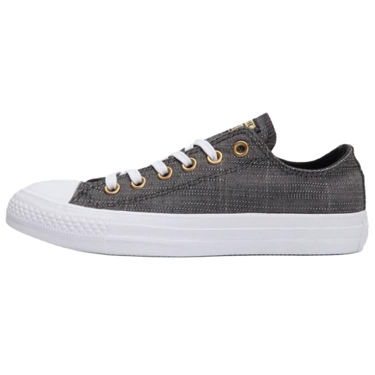 Кеды Converse Chuck TAYLOR Удобные Низкие Кеды Женские Серые - изображение 1