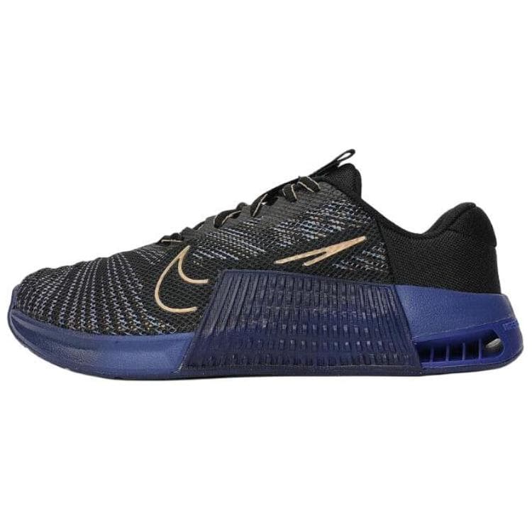 Кроссовки для спортзала Nike Metcon 9 противоскользящие устойчивые к истиранию низкие кроссовки для тренировок мужские черные - изображение 1