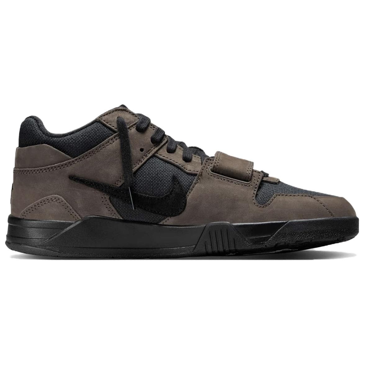Ретро баскетбольные кроссовки Travis Scott Jumpman Jack TR "Dark Mocha" - изображение 2