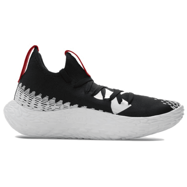Кроссовки для баскетбола Under Armour Futr X Elite 2 Покрытие Поддержка Сцепление Низкие Баскетбольные Кроссовки Унисекс Белый Черный Красный - изображение 2