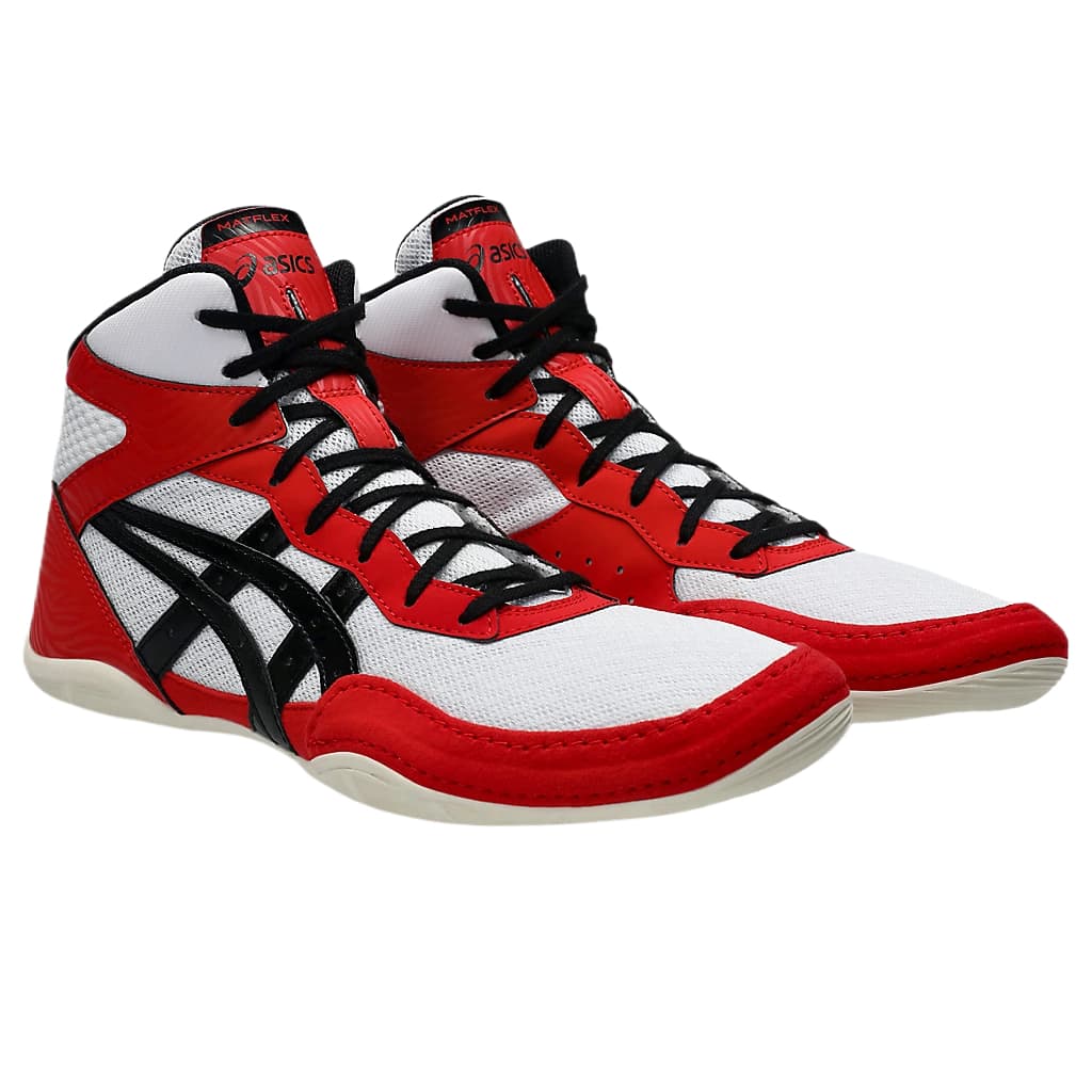 Кроссовки для спортзала ASICS Matflex 7 Поддержка MID Кроссовки для тренировок Мужские Красные Черные - изображение 3