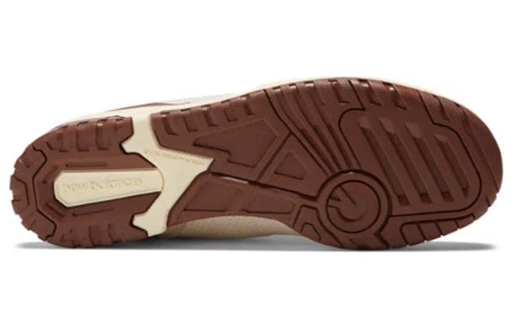 Ретро баскетбольные кроссовки AIME LEON DORE x New Balance 550 White Brown - изображение 6