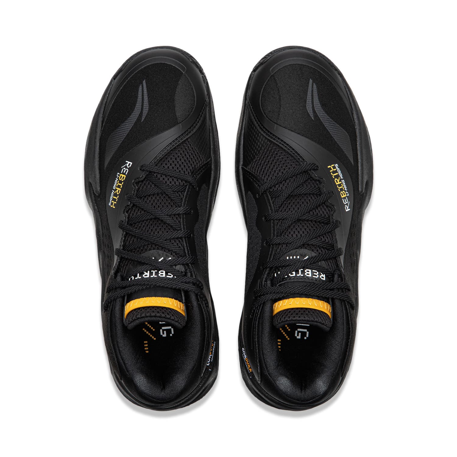 Кроссовки для баскетбола Li-Ning Баскетбольные кроссовки для игры Мужской Черный с технологией отскока и устойчивостью - изображение 4