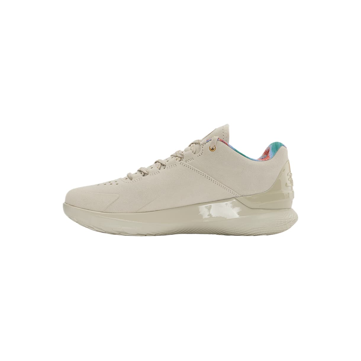 Кроссовки для баскетбола Under Armour Curry 1 Кожа Низкие Баскетбольные Кроссовки Унисекс Коричневый - изображение 3