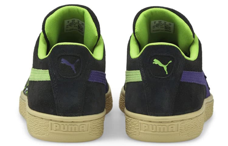 Кроссовки Santa Cruz x PUMA Suede Black Green - изображение 4