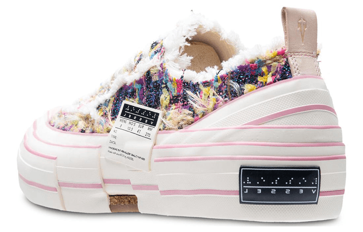 Кеды xVESSEL Crazy Colour Tweed "" - изображение 5
