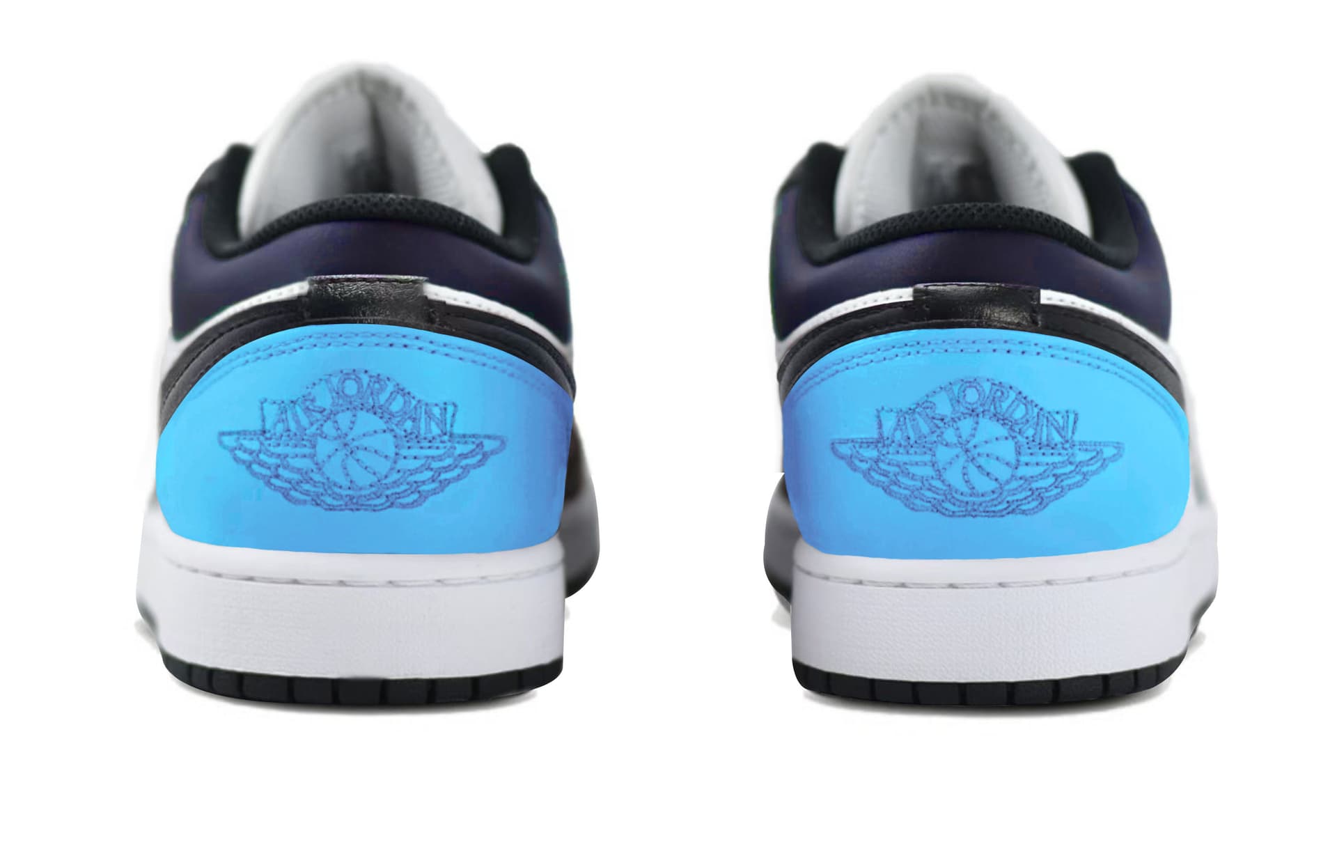Ретро баскетбольные кроссовки Jordan Air Jordan 1 Low Obsidian - изображение 6