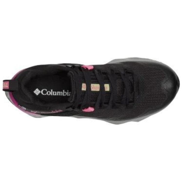 Кроссовки Columbia Facet 75 Slip-Resistant Abrasion-Resistant Low Top Hiking Shoes Women's Black Колумбия Фасет 75 Противоскользящий Устойчивый к износу Низкий Топ Походная обувь Женская Черная - изображение 4