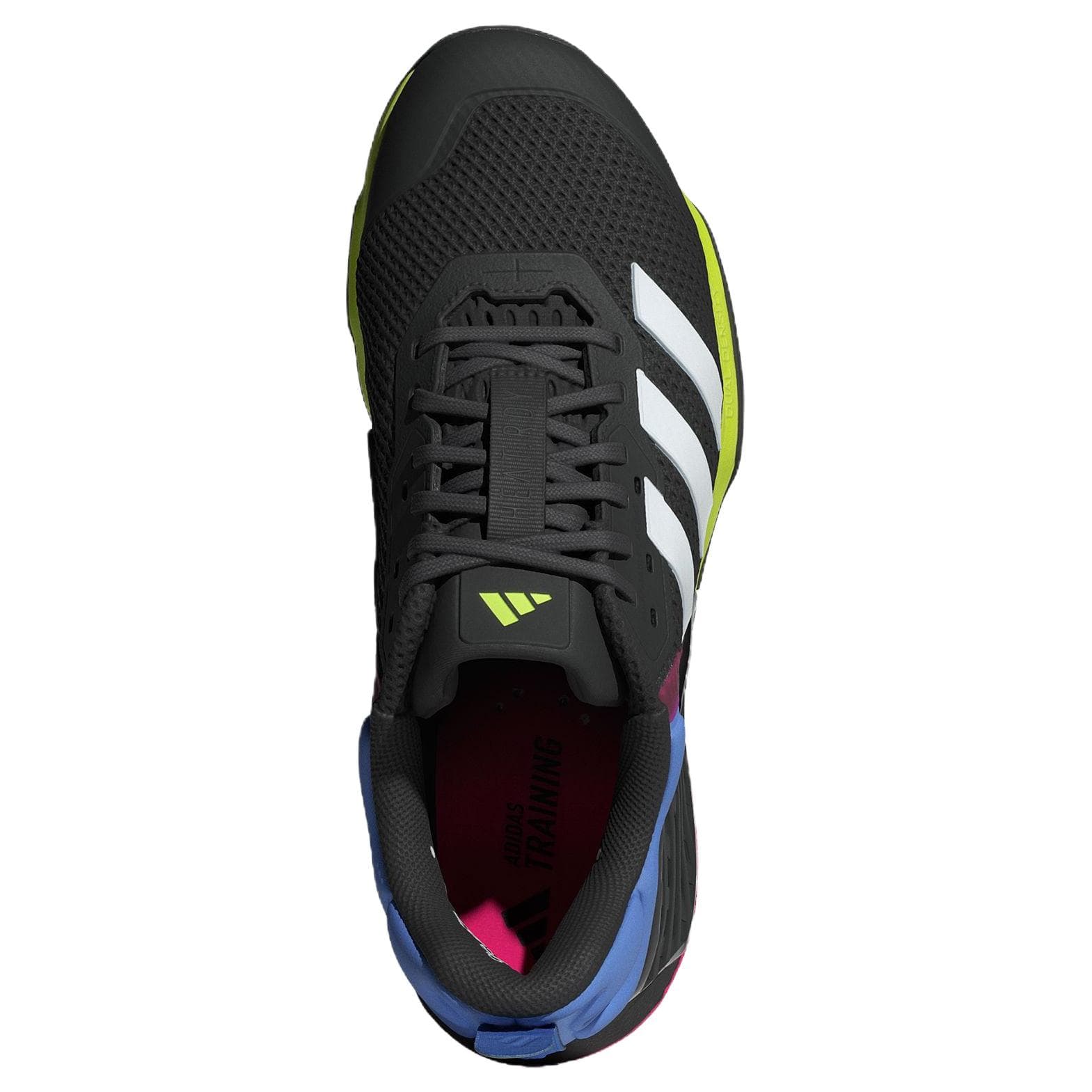 Кроссовки для спортзала Adidas DROPSET 3 Устойчивые к истиранию Кроссовки для тренировок Мужские Черные - изображение 3