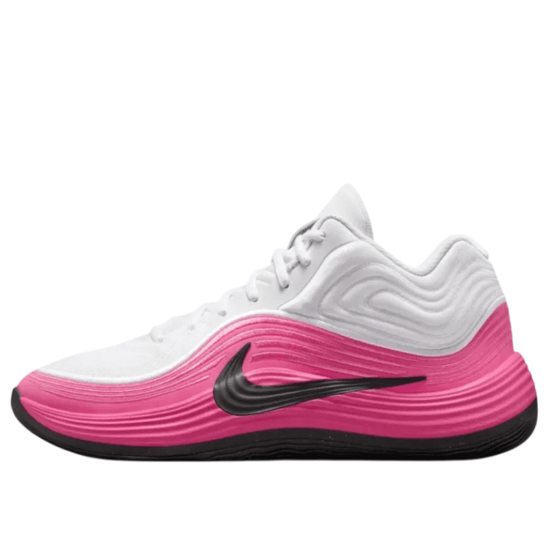 Кроссовки для баскетбола Nike Precision 8 MID Топ Баскетбольные кроссовки Унисекс Белый Розовый - изображение 1