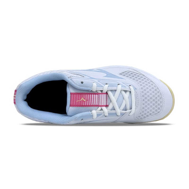 Кроссовки для спортзала Mizuno CYCLONE SPEED 5 Устойчивые к истиранию Низкие Тренировочные Кроссовки Женские Белые - изображение 3