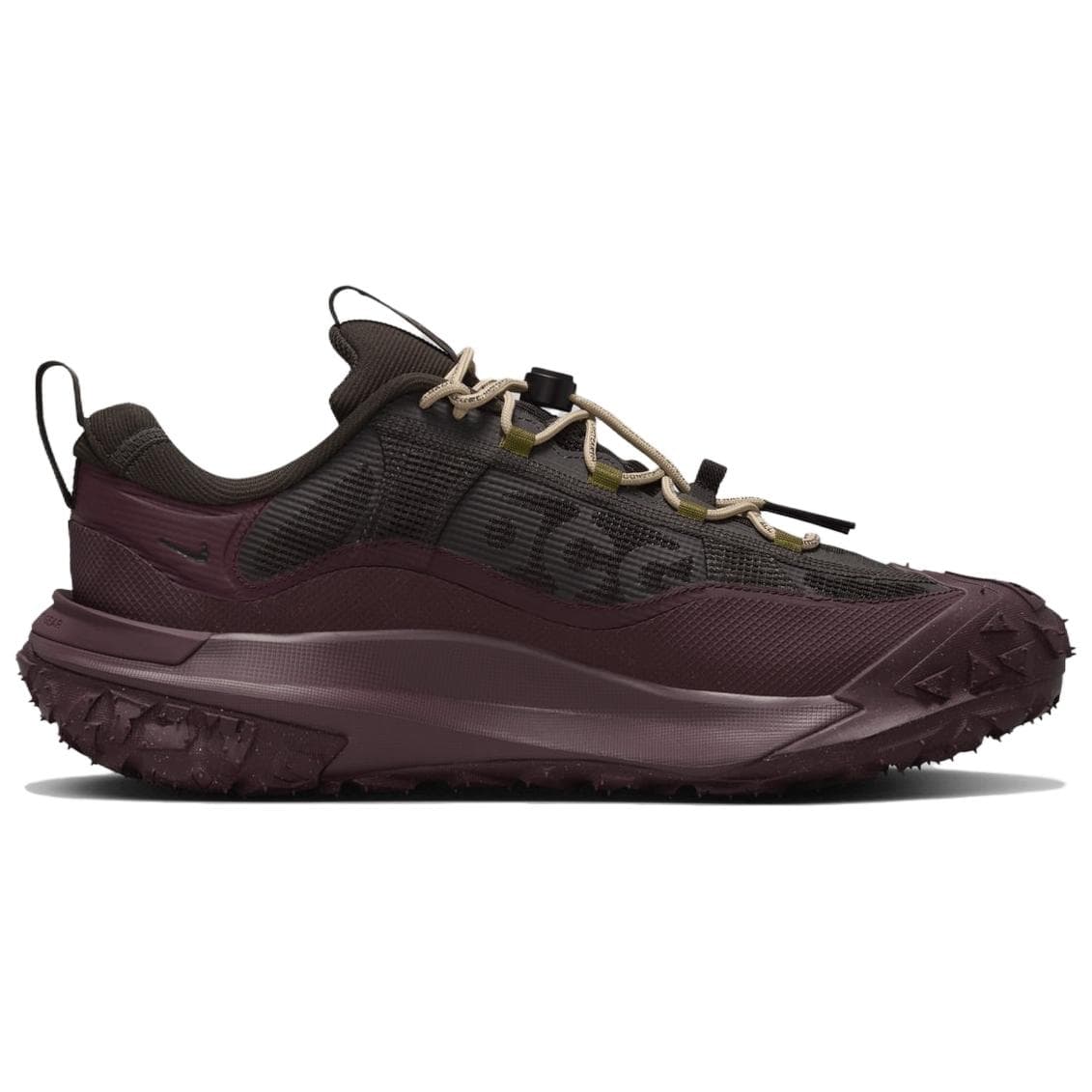 Кроссовки Nike ACG Mountain FLY 2 Водонепроницаемый и Дышащий Низкий Топ Походная Обувь Мужская Бордовый - изображение 2