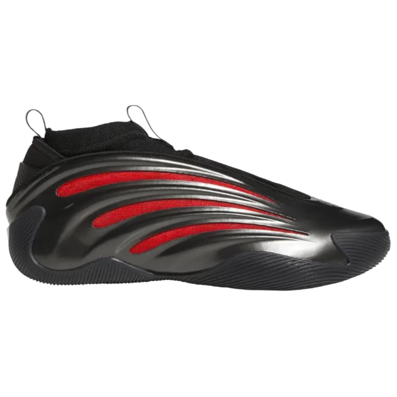 Кроссовки для баскетбола Adidas Harden Vol.9 MID Баскетбольные кроссовки Унисекс Черный Красный - изображение 2