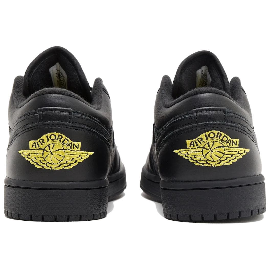 Ретро баскетбольные кроссовки Jordan Air Jordan 1 Low Топ Винтажные Баскетбольные Кроссовки Мужские Черные - изображение 4