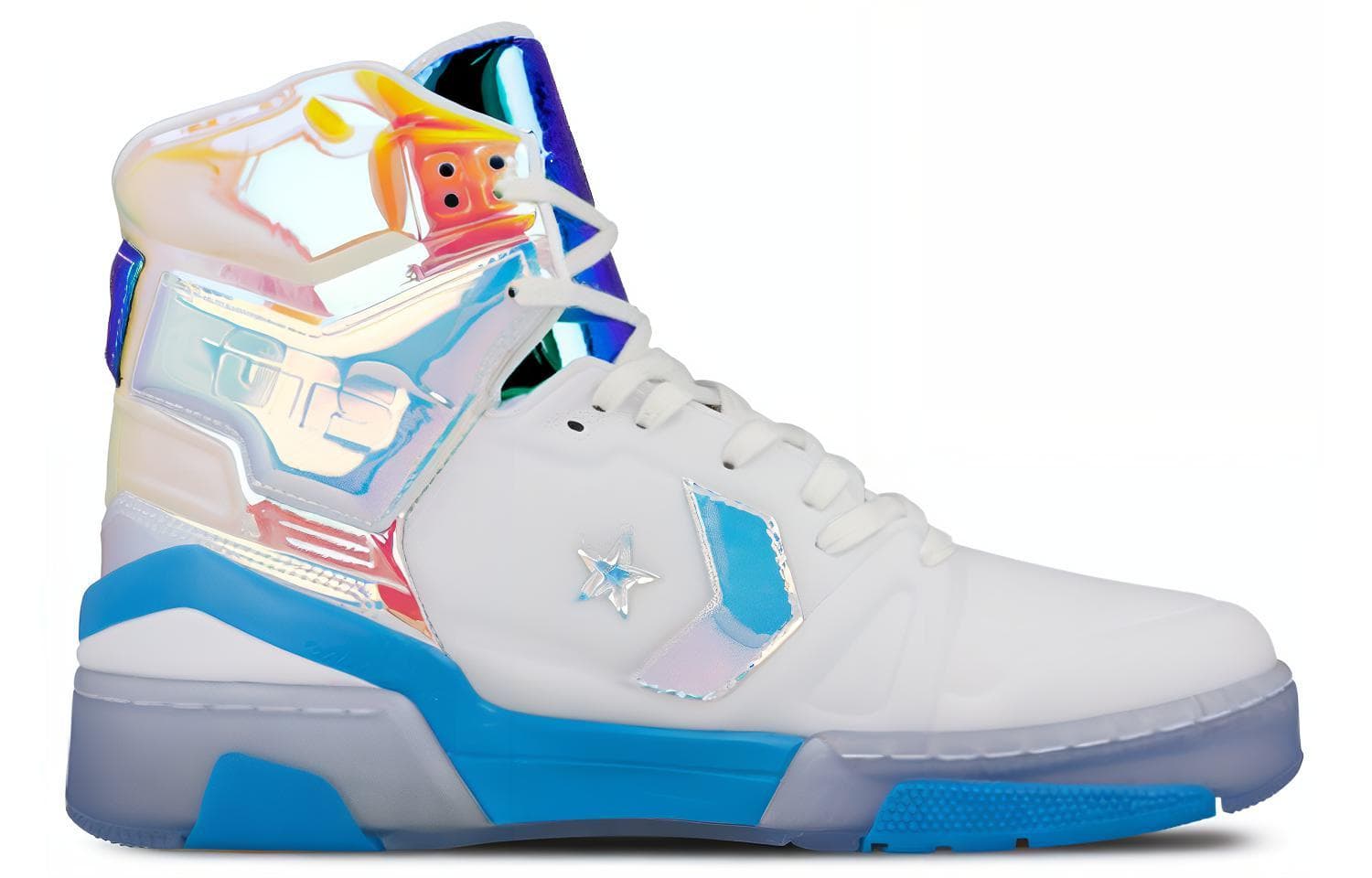 Ретро баскетбольные кроссовки Converse ERX 260 Impress Hi Iridescent - изображение 2