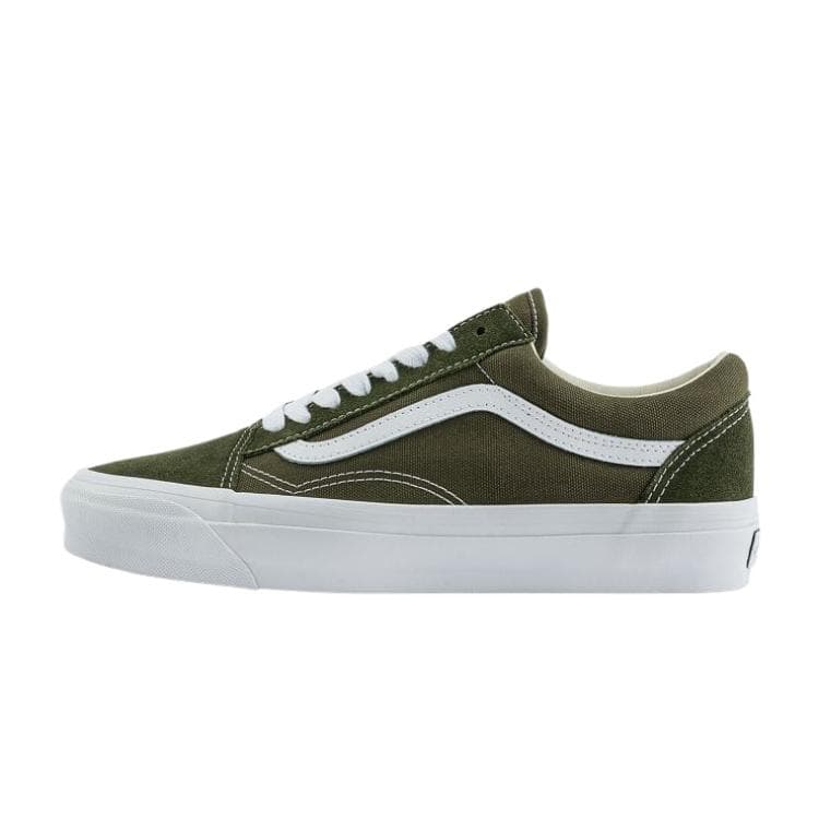 Кроссовки Vans Old Skool 36 Low Топ Скейтборд Кроссовки Унисекс Зеленый Белый - изображение 1