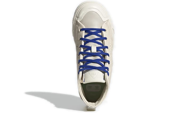 Кроссовки adidas Nizza Hi White Brown - изображение 5