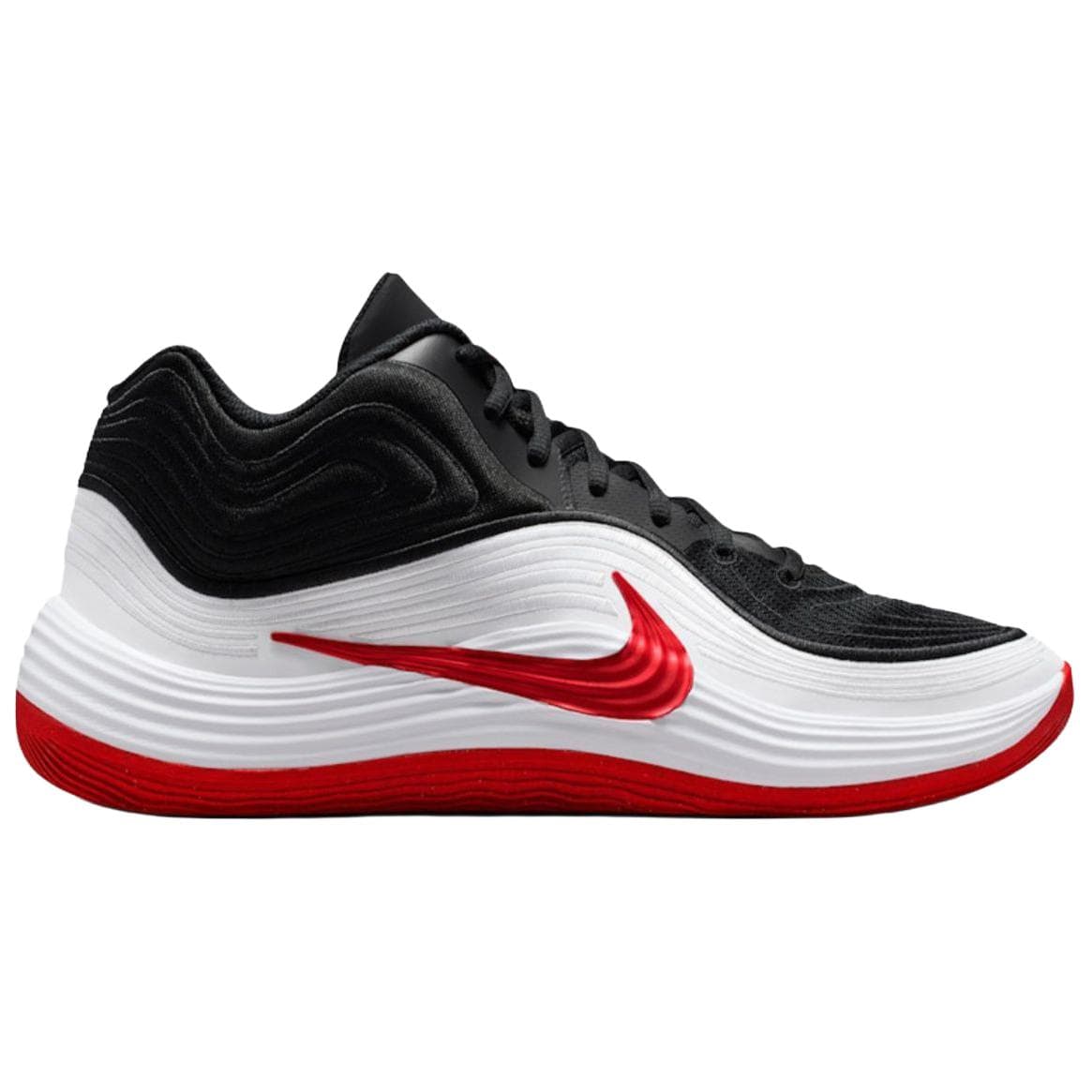 Кроссовки для баскетбола Nike Precision 8 MID Топ Баскетбольные кроссовки Унисекс Белый Черный - изображение 2