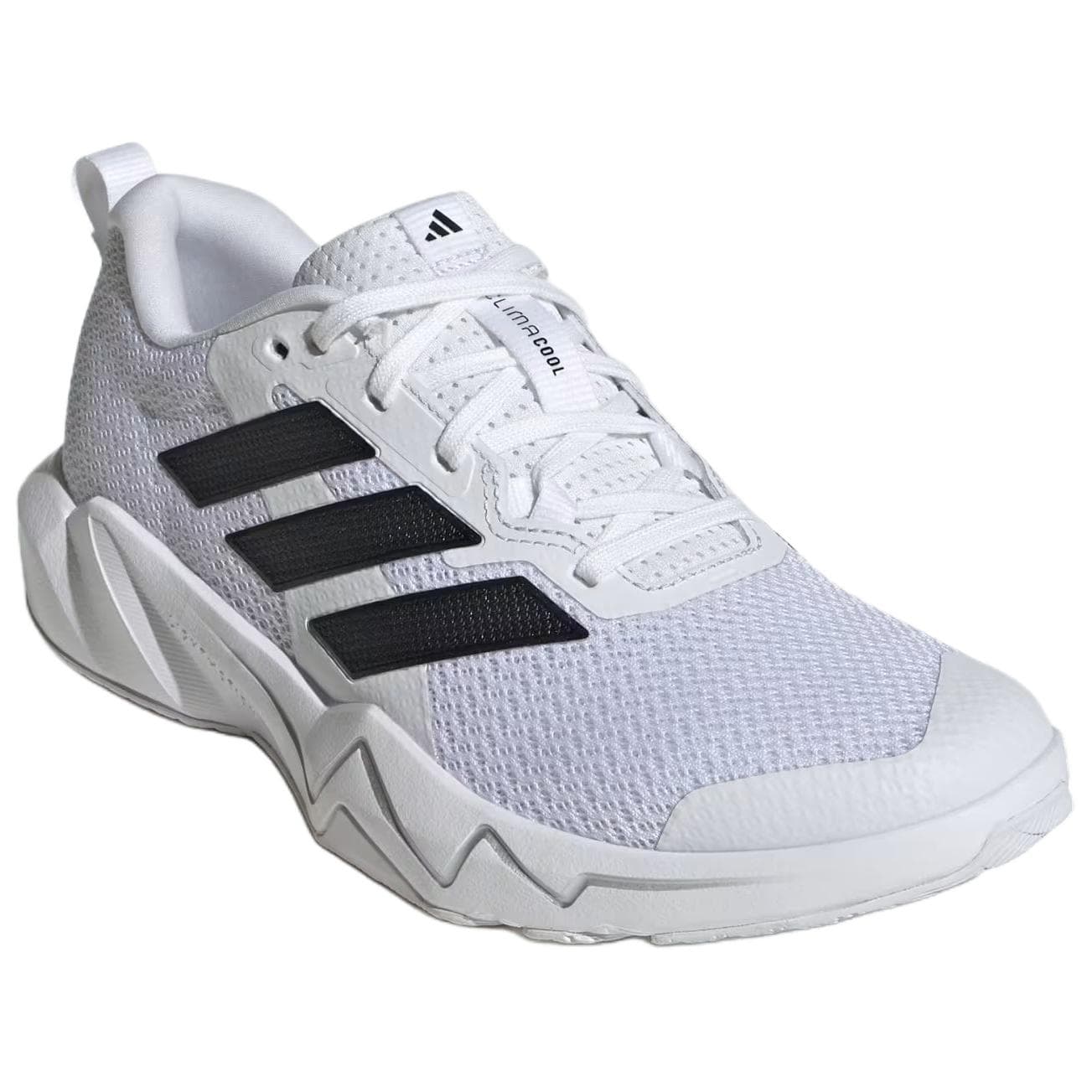 Кроссовки для спортзала Adidas Rapidmove Дышащие Тренировочные Кроссовки Женские Белые Черные - изображение 3
