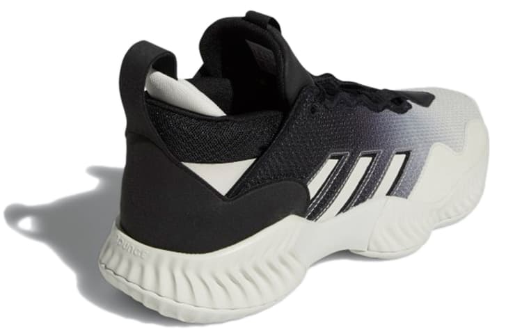 Ретро баскетбольные кроссовки adidas Court Vision 3 White Black - изображение 4