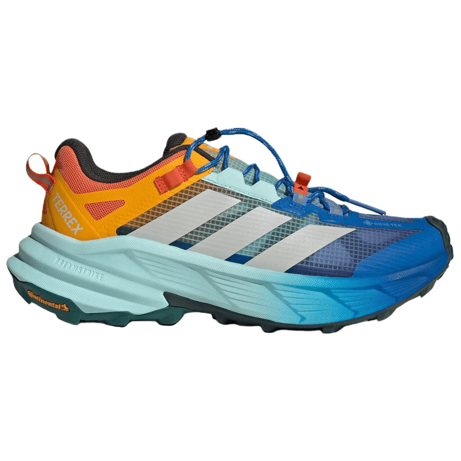 Кроссовки Adidas FREE HIKER Противоскользящая Водонепроницаемая и Дышащая Походная обувь Унисекс Синяя - изображение 2