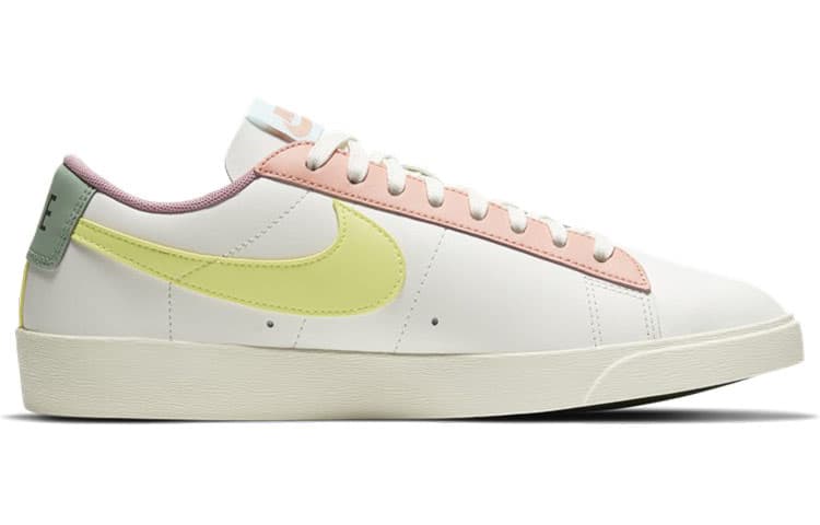Кроссовки Nike Blazer Low LE White Pink Yellow - изображение 2