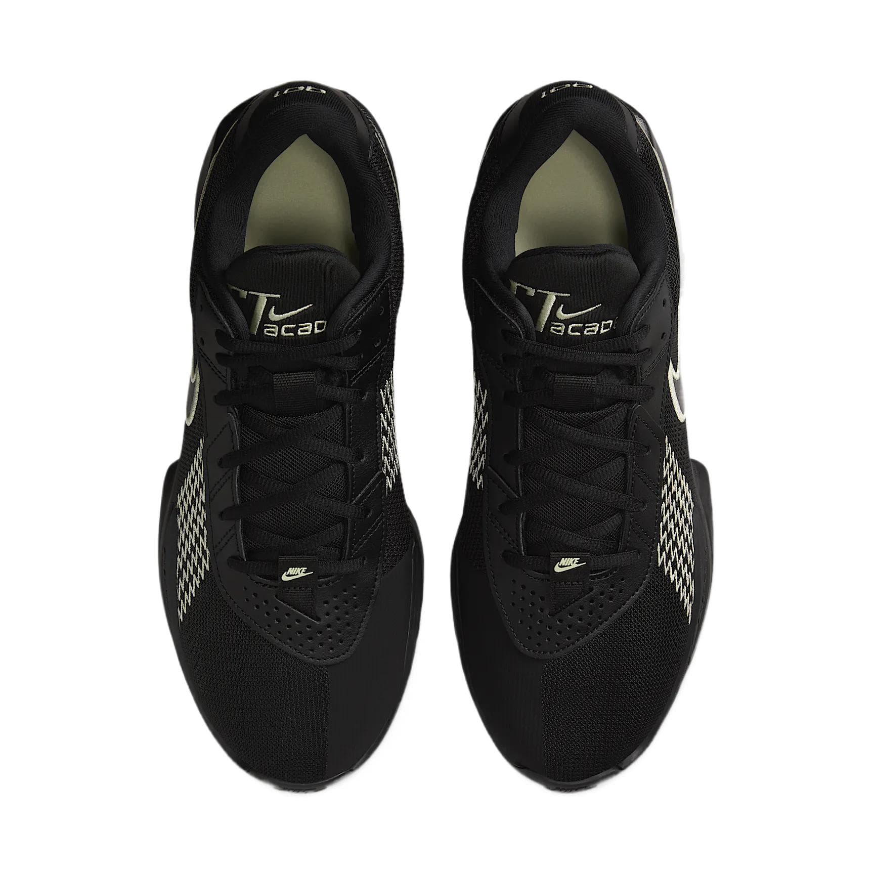 Кроссовки для баскетбола Nike Air ZOOM g.T. Cut ACADEMY Легкие Низкие Баскетбольные Кроссовки Унисекс Черные - изображение 4