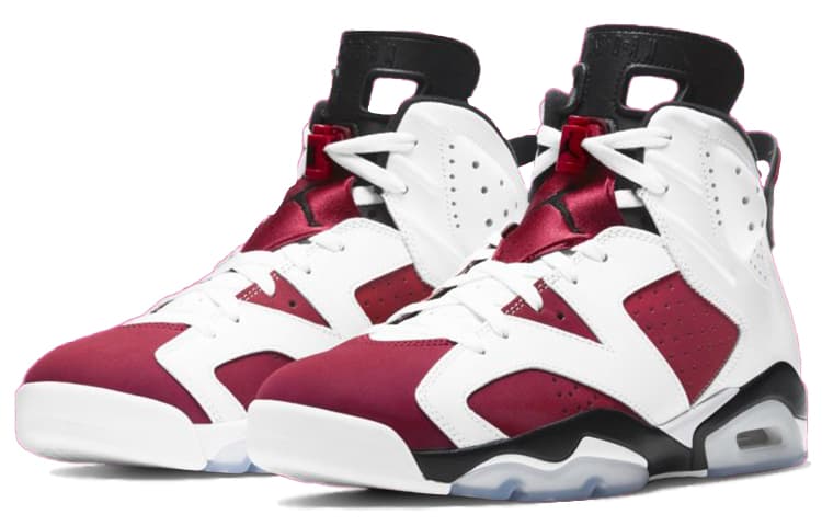 Ретро баскетбольные кроссовки Jordan Air Jordan 6 Retro "Carmine" 2021 - изображение 3