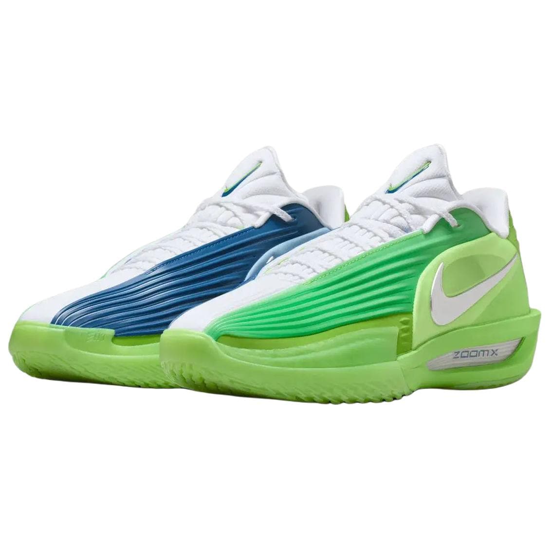 Кроссовки для баскетбола Nike GT Cut 3 Turbo Баскетбольные кроссовки Унисекс Зеленый синий - изображение 2