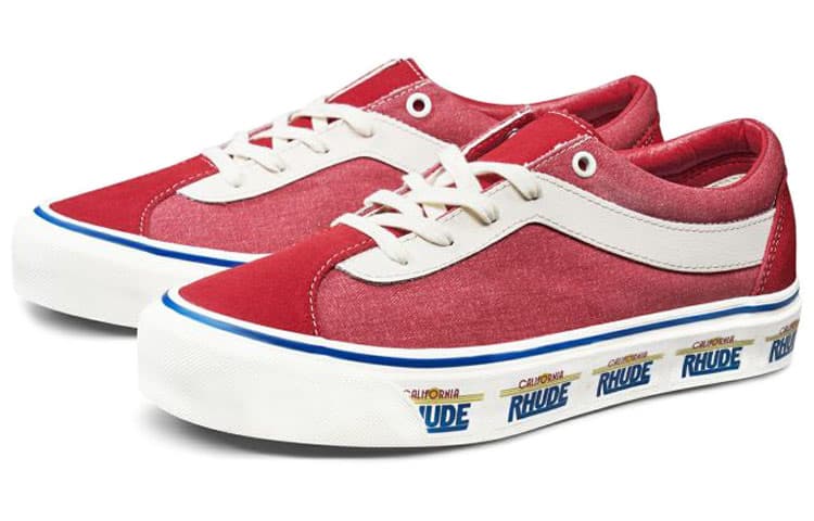 Кроссовки RHUDE x Vans Bold Ni Red - изображение 2