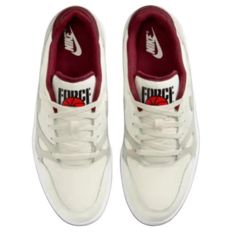 Кроссовки Nike Full Force Износостойкие и Легкие Низкие Кроссовки для Скейтбординга Мужские Бежевые - изображение 4